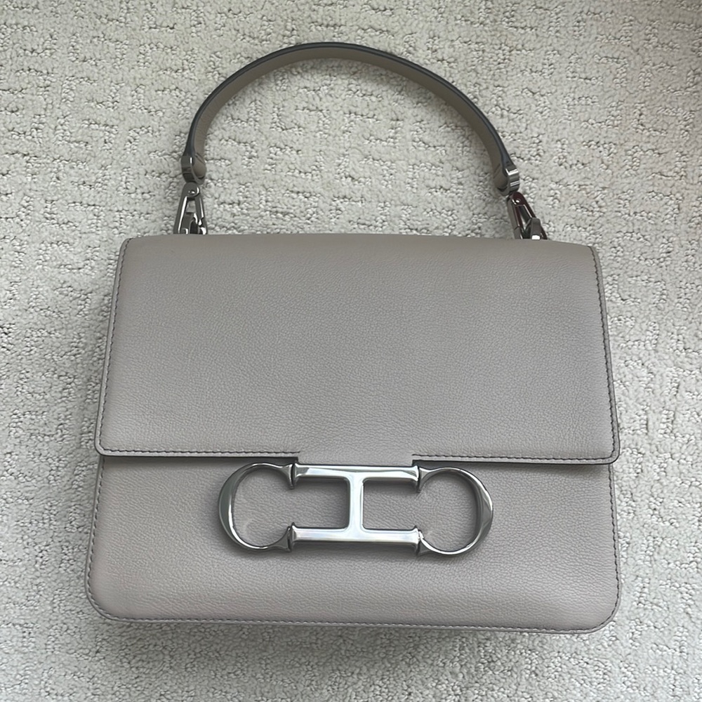 Carolina Herrera Initials Insignia Satchel